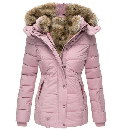 Sophie Warm Winter Coat with Fur Lining