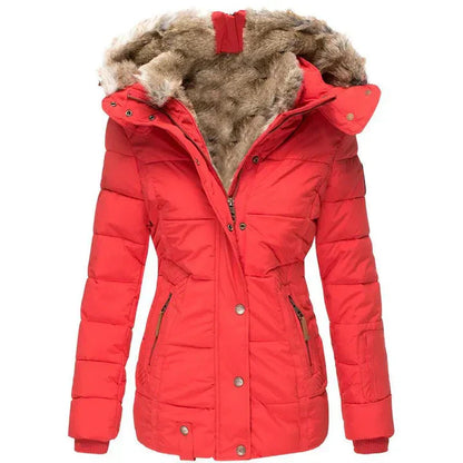 Sophie Warm Winter Coat with Fur Lining