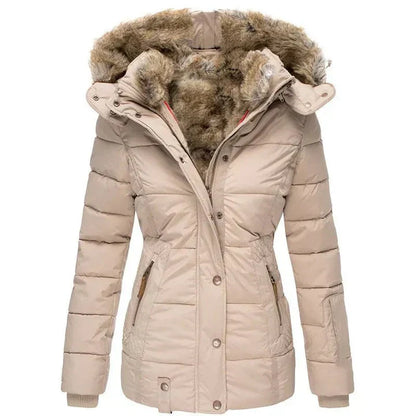 Sophie Warm Winter Coat with Fur Lining